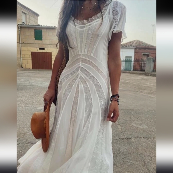 Zara Dresses & Skirts - Zara Limited Edition White Maxi Dress NWT XS